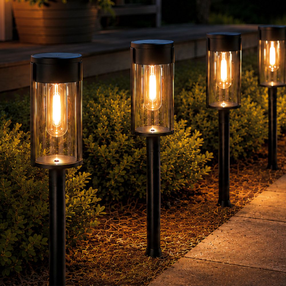 Luminária Solar LED Externa para Jardim e Áreas Externas