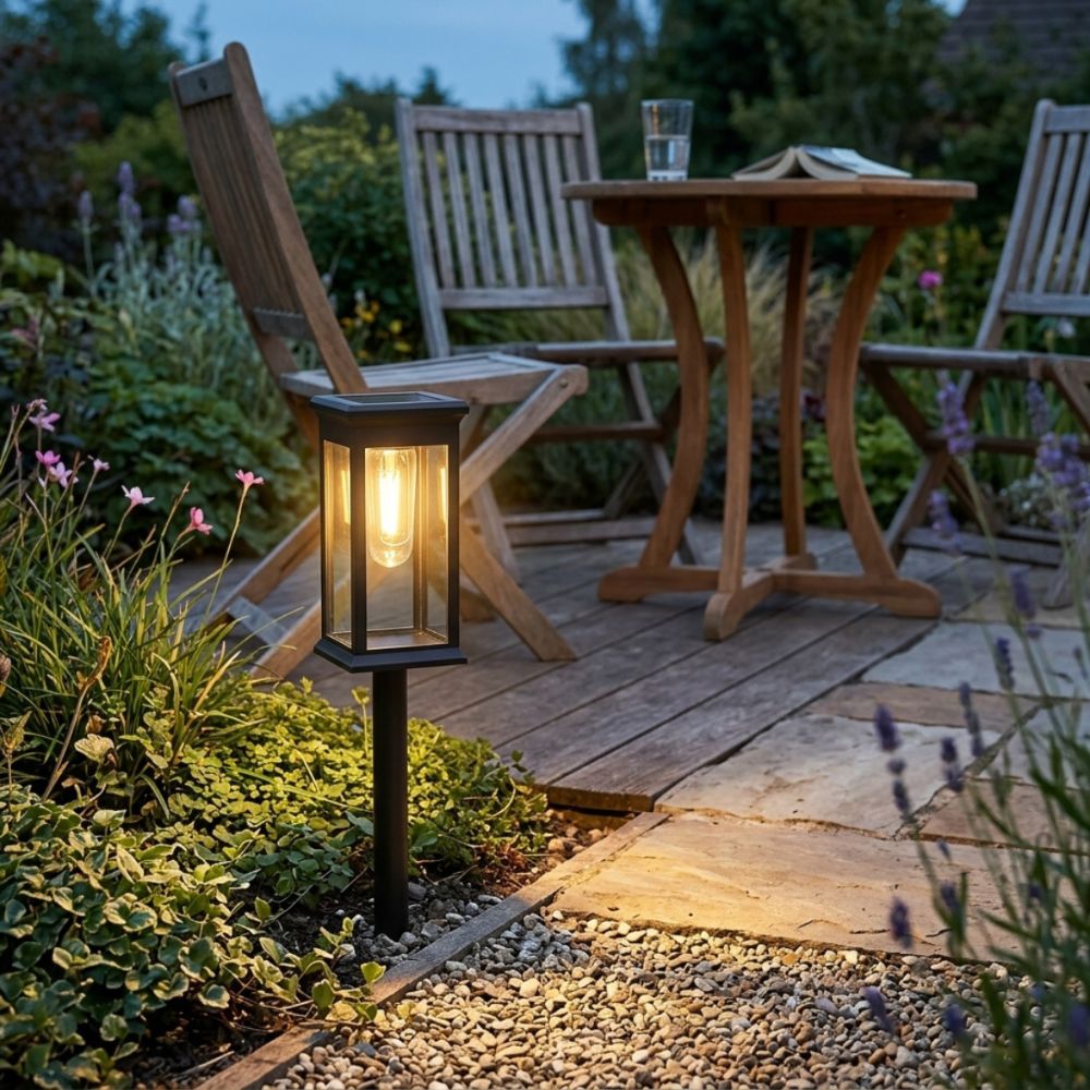 Luminária Solar LED Externa para Jardim e Áreas Externas
