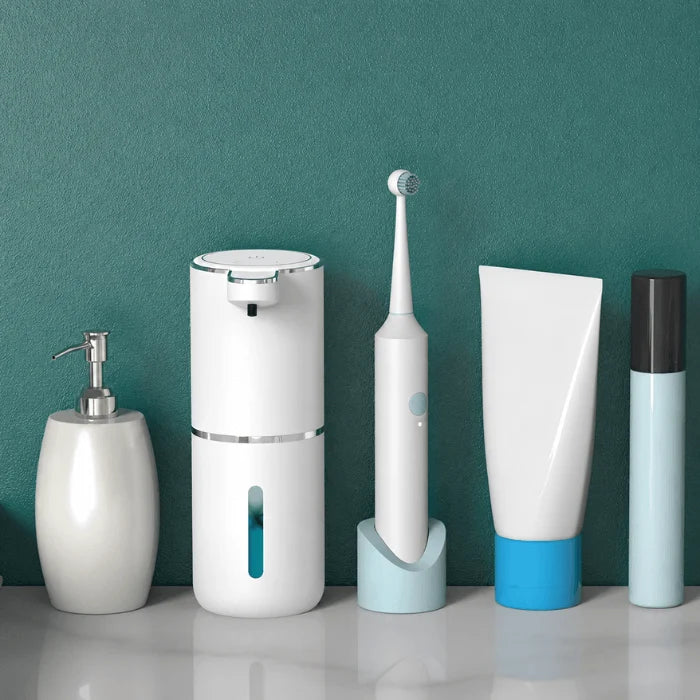 Saboneteira Automática LuxSense - Recarregável com Sensor + Brinde (Compre 1 & Leve 2)
