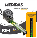 Trena Profissional Fluorescente - Fita Métrica De Aço Inoxidável Carbono De Alta Precisão
