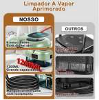 Limpador a Vapor Turbo Pressurizado 2500W Painel Digital – Versão Premium 2026