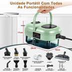 Limpador a Vapor Turbo Pressurizado 2500W Painel Digital – Versão Premium 2026
