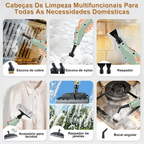 Limpador a Vapor Turbo Pressurizado 2500W Painel Digital – Versão Premium 2026