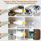 Limpador a Vapor Turbo Pressurizado 2500W Painel Digital – Versão Premium 2026