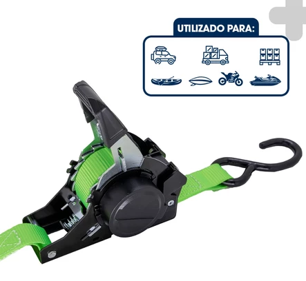 Cinta de Carga Retrátil Automática - Produto Original