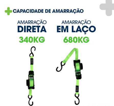 Cinta de Carga Retrátil Automática - Produto Original