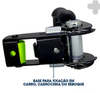 Cinta Catraca Para Amarração De Carga Gancho J - 4 Metros 1500Kg
