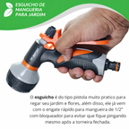 Pistola 8 Jatos Bico RESISTENTE Profissional Versão Premium