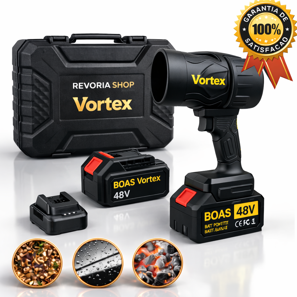 Vortex Power™ - Soprador Turbo! Pressão de Nível Profissional