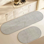 Tapete Absorvente Antiderrapante para Cozinha - Swan Kitchen