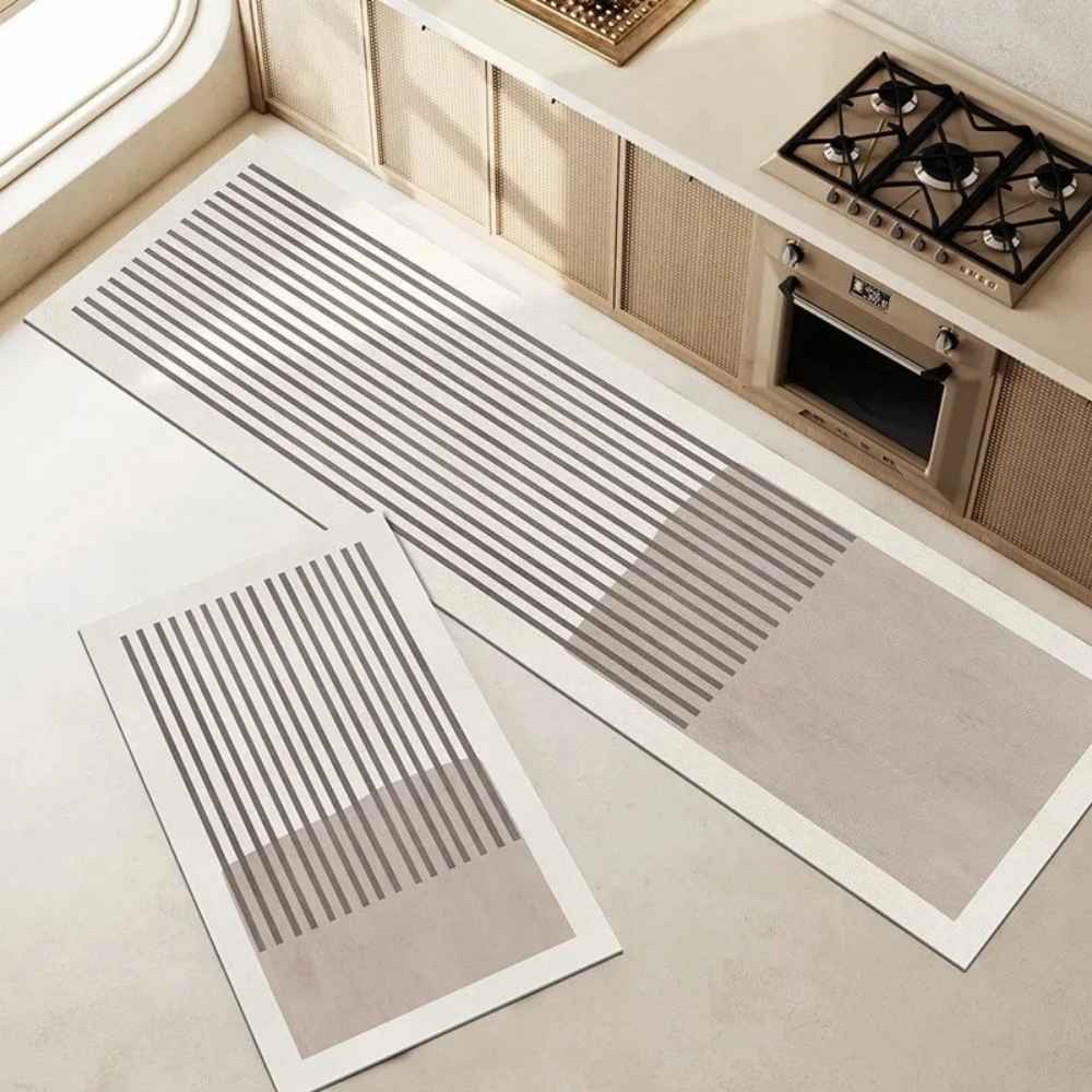 Tapete Absorvente Antiderrapante para Cozinha - Swan Kitchen