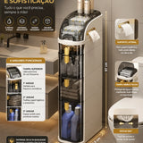 Gaveteiro Organizador FlexMove™ Premium – Multiuso com Rodinhas para Banheiro, Cozinha, Quarto e Lavanderia