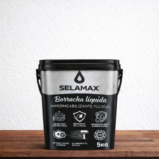 Borracha Líquida Impermeabilizante Flexível – Proteção Contra Infiltrações para Telhados, Lajes e Paredes