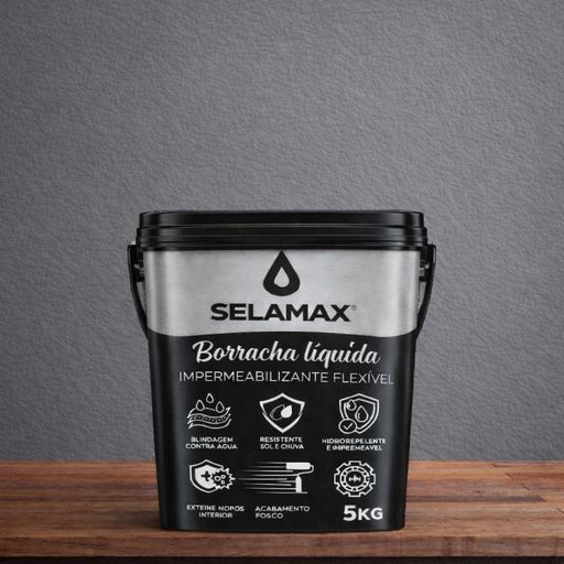 Borracha Líquida Impermeabilizante Flexível – Proteção Contra Infiltrações para Telhados, Lajes e Paredes