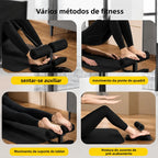 Aparelho Abdominal com Ventosas | 3 Níveis de Ajuste | Proteção para Barriga e Joelhos